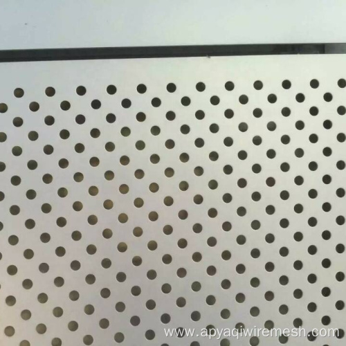 Stainless Steel Round Hole Perforated Metal Mesh Panel